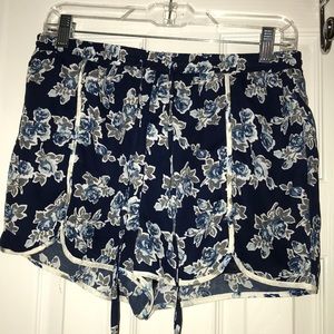 Francesca’s floral shorts.